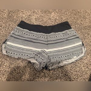 Lorna Jane Black and White Athletic Shorts